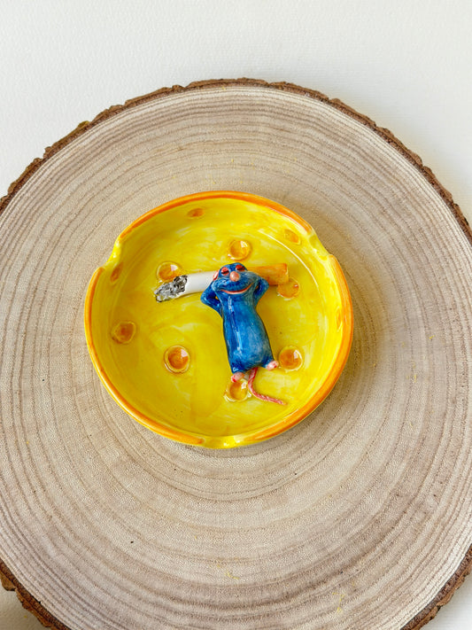 Little chef handmade ashtray