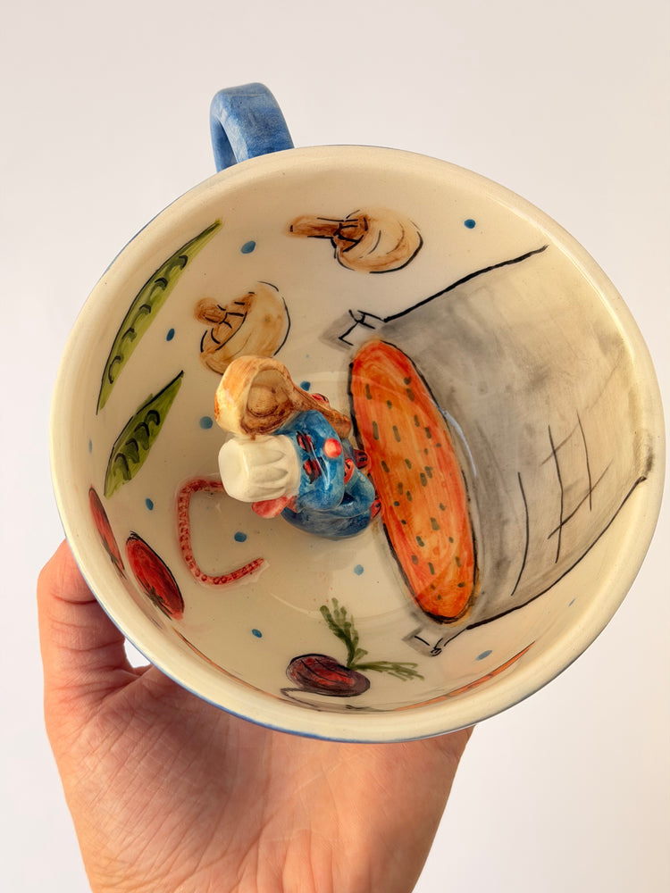 Little Chef handmade ceramic mug