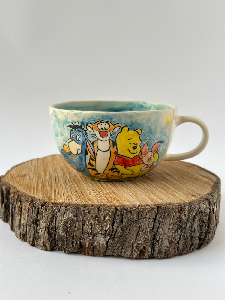 Winni The Pooh handmade mug