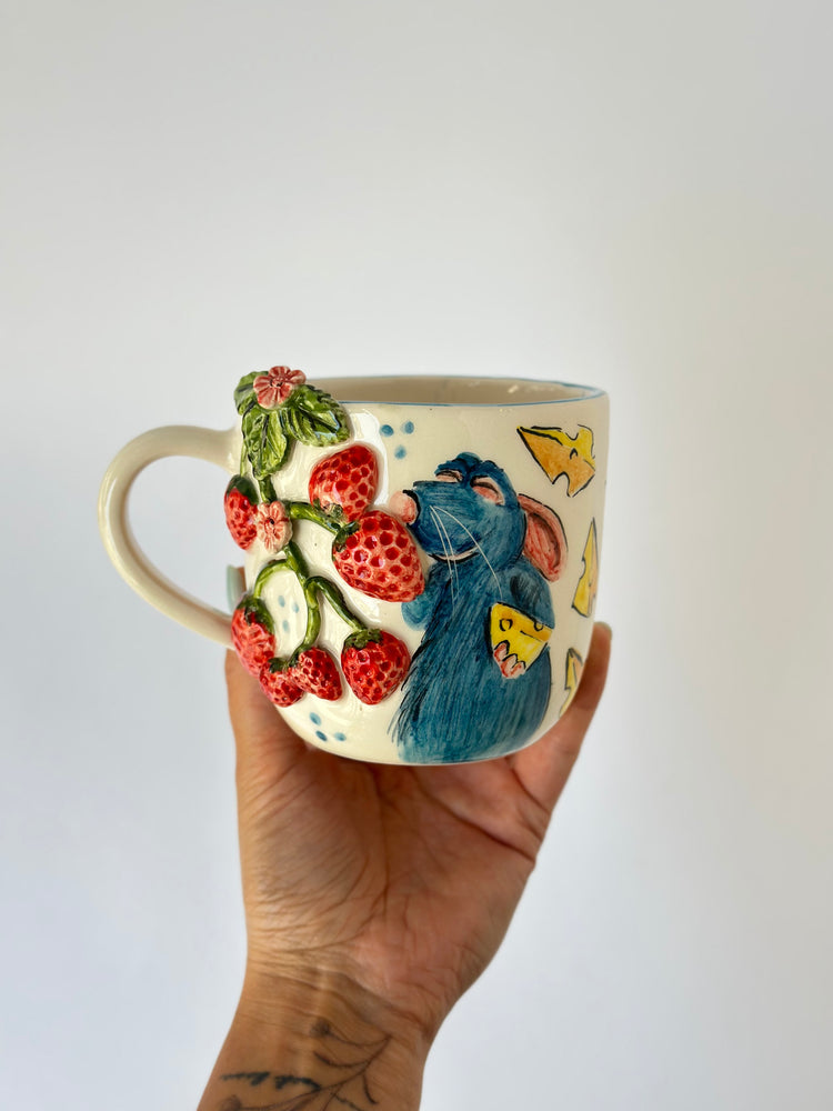 Little chef handmade ceramic mug
