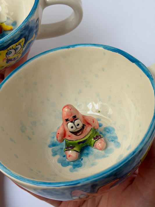 Friends handmade mugs ceramic