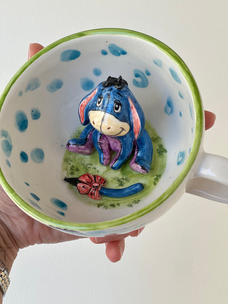 Donkey handmade mug