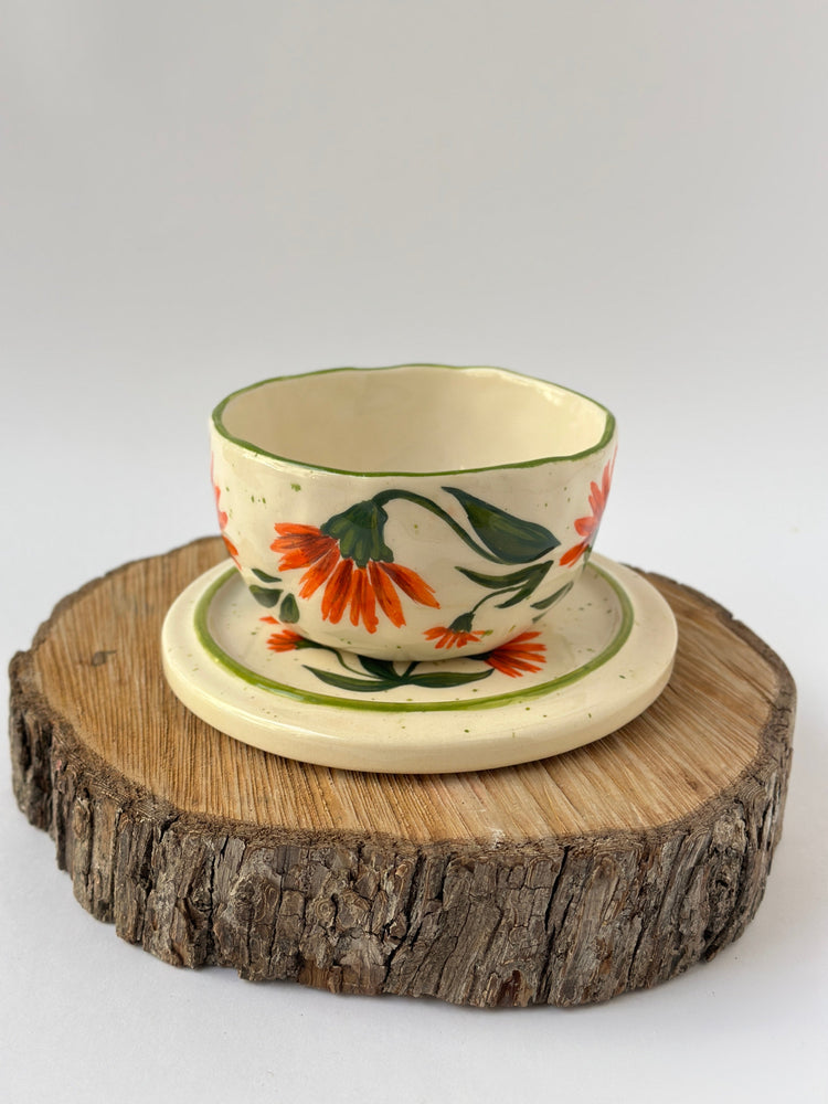 Flower pot handmade