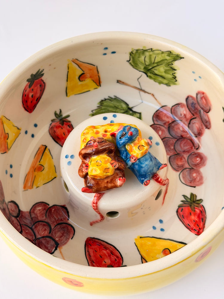 Little Chef and Emily handmade ceramic washing bowl