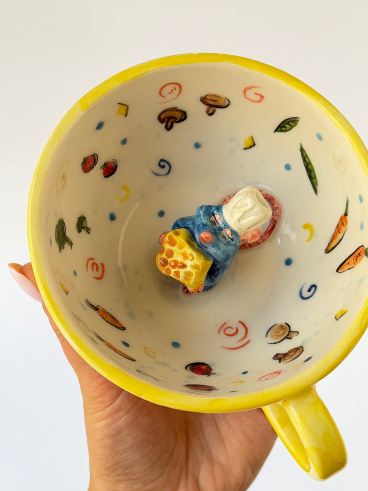 Little Chef handmade ceramic mug