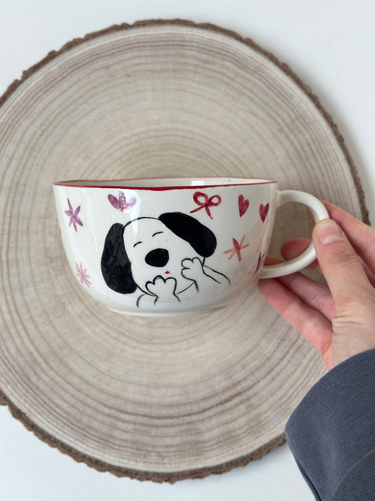 Snoopy handmade mug