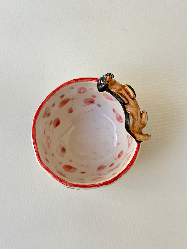 Dachshund dog handmade mug