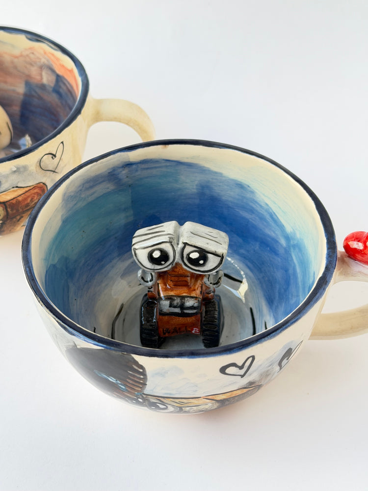 Couple handmade ceramic mugs