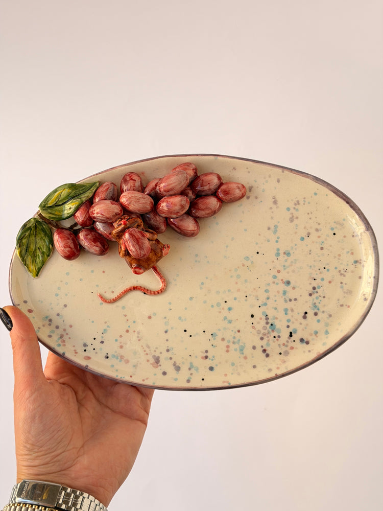 Emily handmade ceramic plate