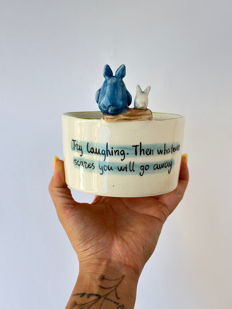 Handmade ceramic bowl