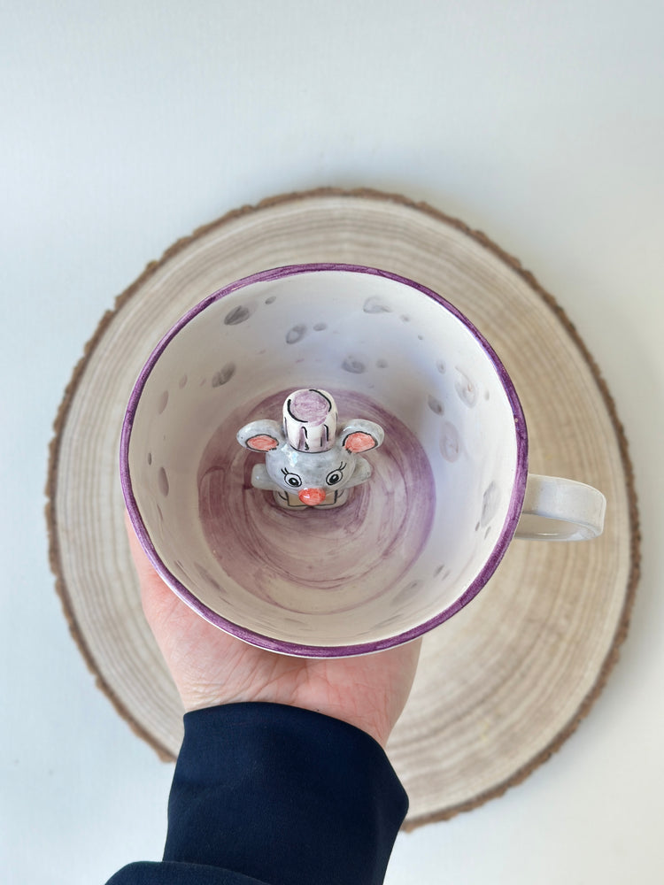 Little Chef mouse handmade mug