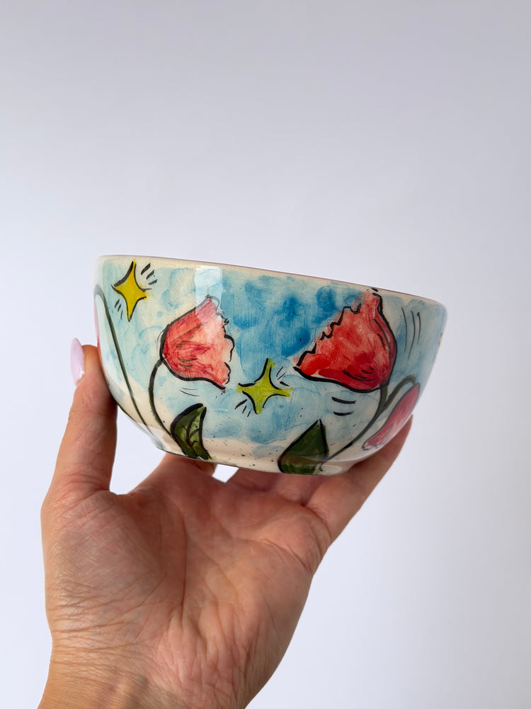 Rabbit handmade ceramic mug