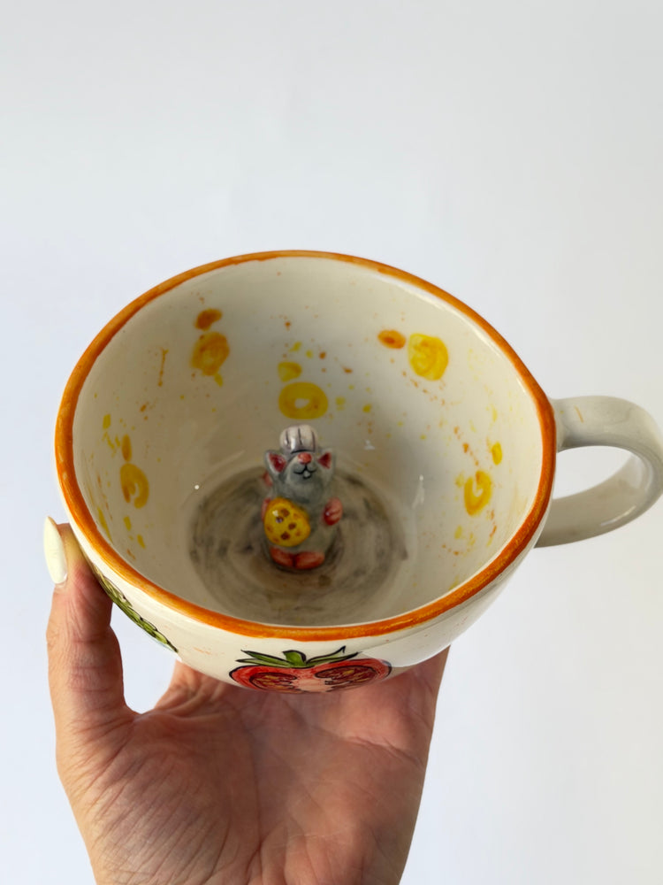 Little Chef handmade ceramic mug