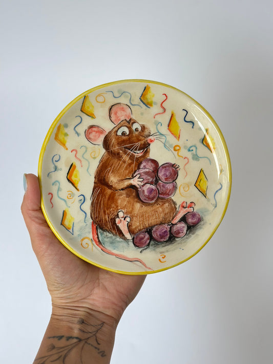 Emily handmade plate
