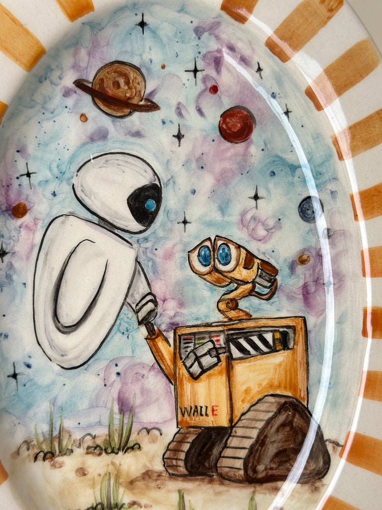 W-E handmade plate