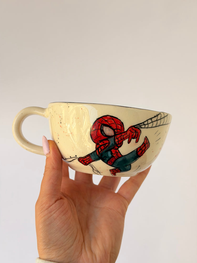 Spider handmade ceramic mug