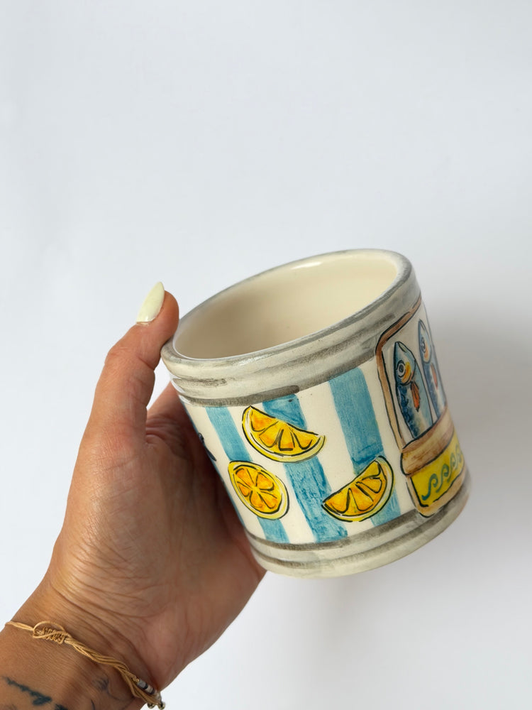 İconic canning cup handmade ceramic