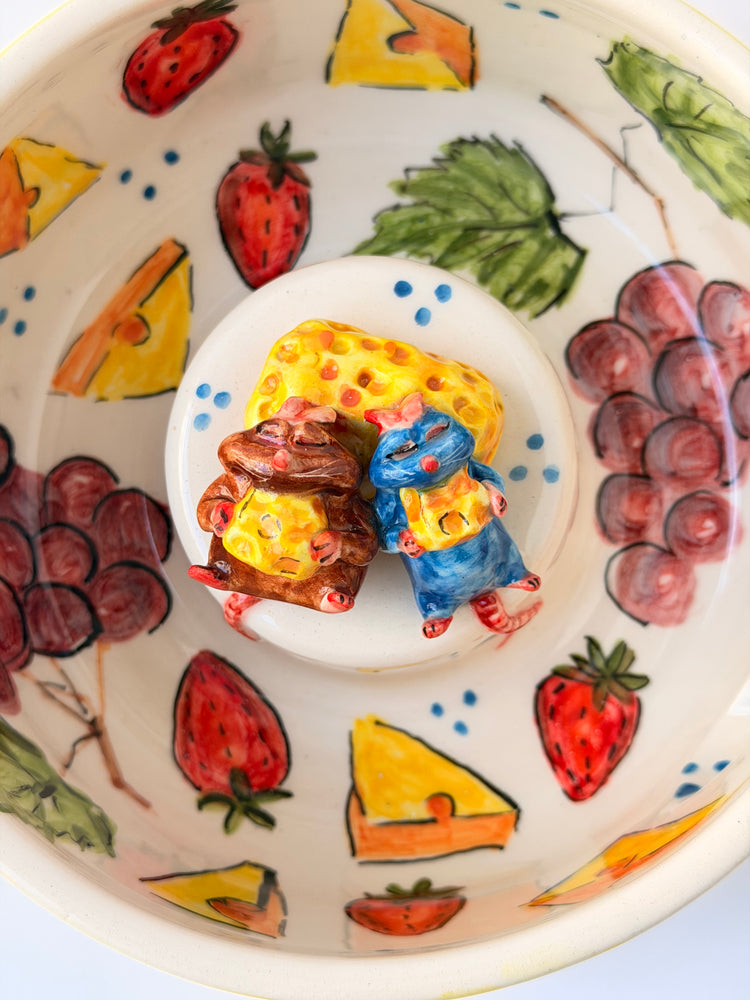 Little Chef and Emily handmade ceramic washing bowl