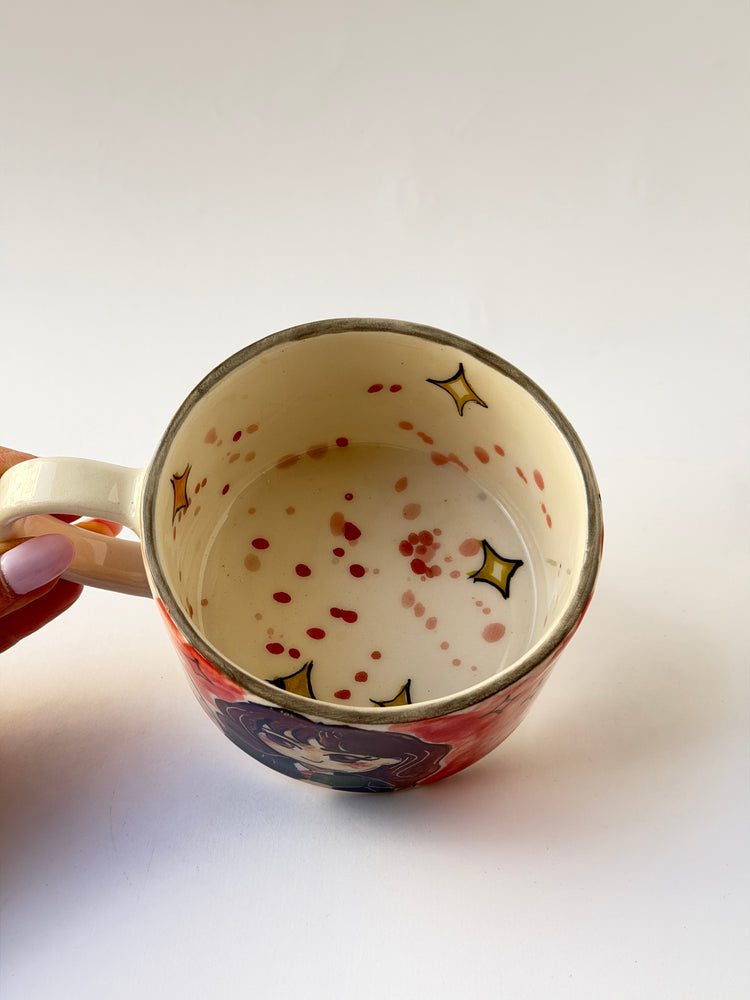 Handmade ceramic mug