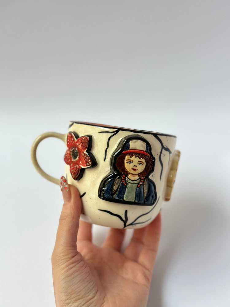 Dustin–Inspired Exclusive Handmade Ceramic Mug