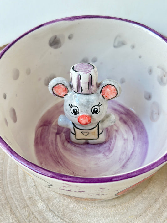 Little Chef mouse handmade mug