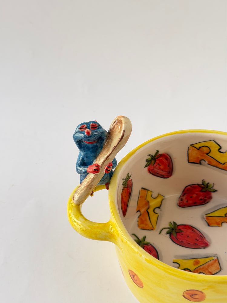 Little Chef handmade ceramic bowl