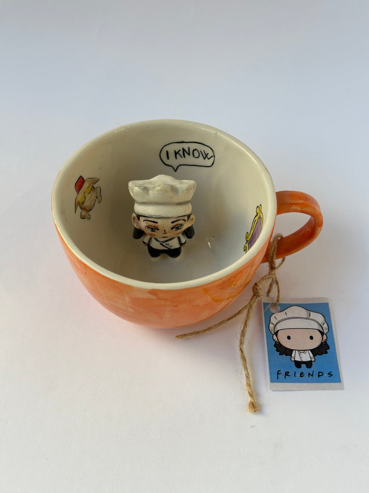 Friends Monica handmade mug