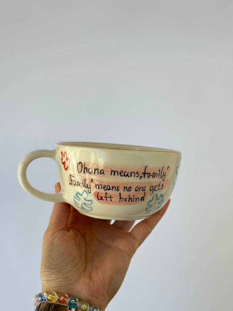 Handmade ceramic mug
