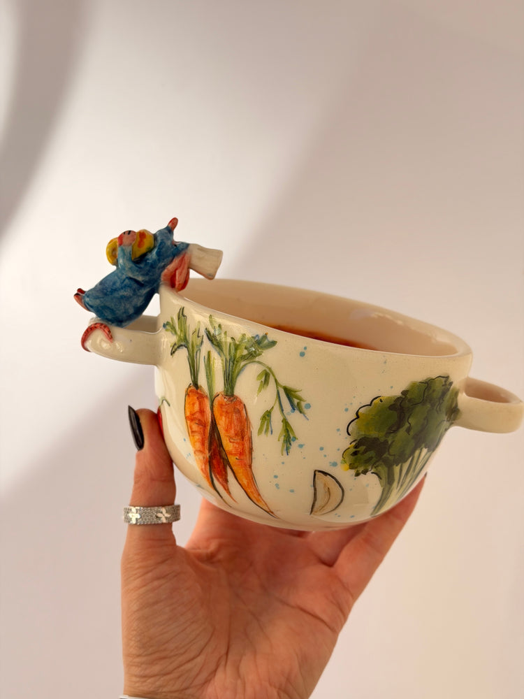 Little Chef handmade ceramic bowl