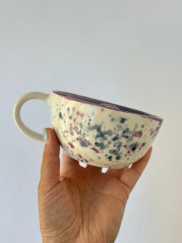 Astronaut handmade ceramic mug