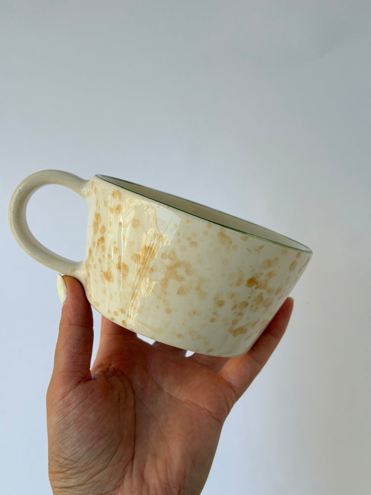 Kermit handmade ceramic mug
