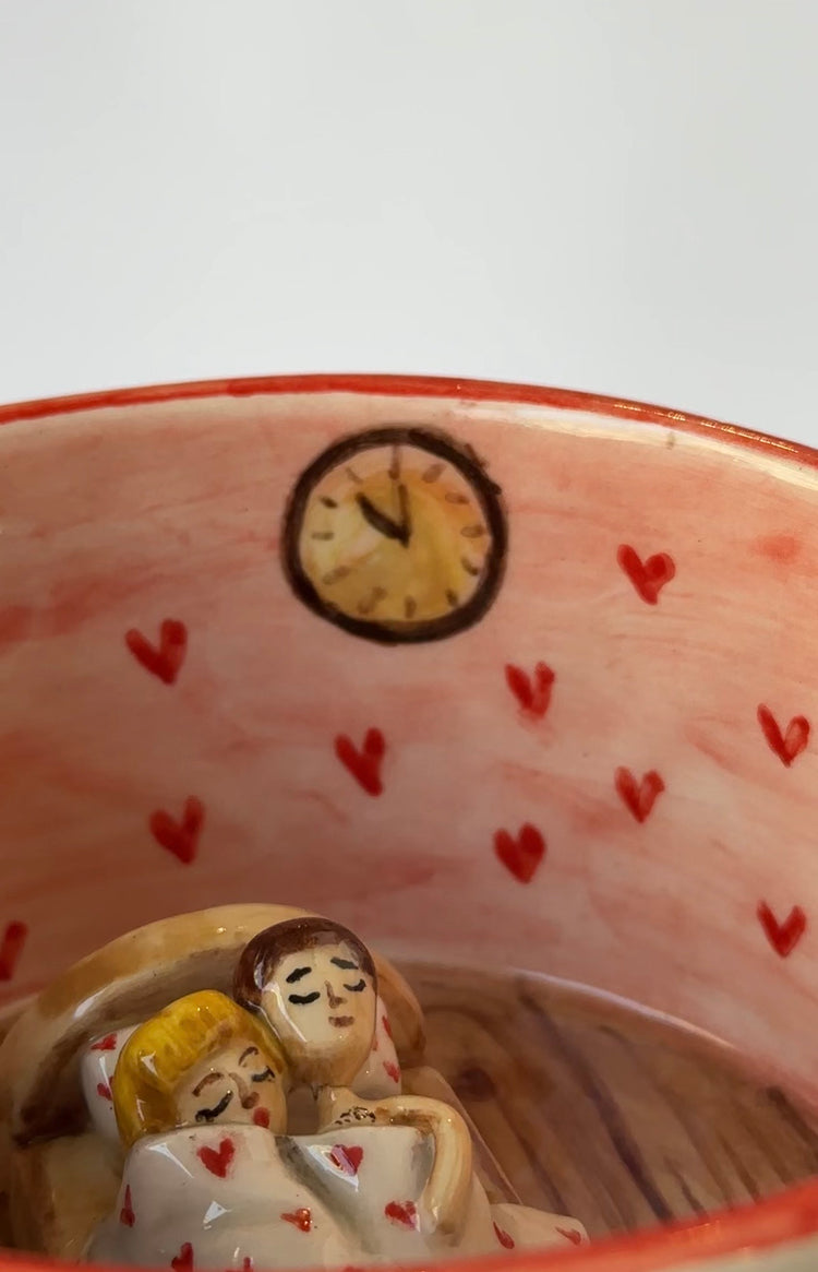 Handmade ceramic mug