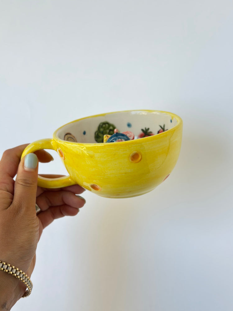 Little Chef handmade ceramic mug