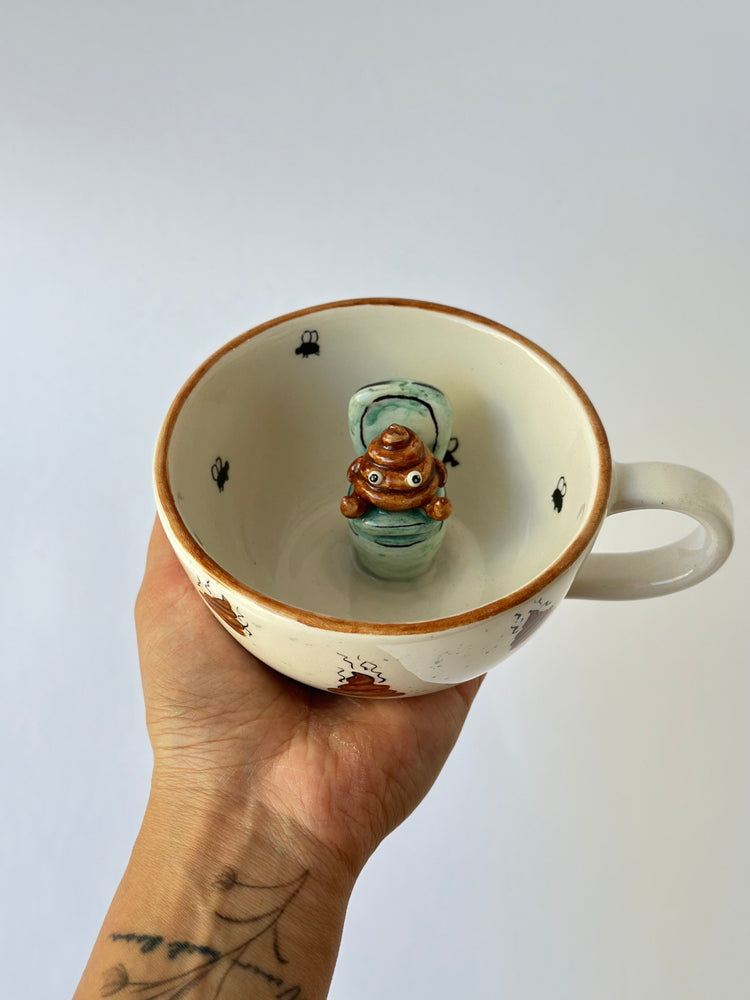Hot Chocolate handmade ceramic mug😄