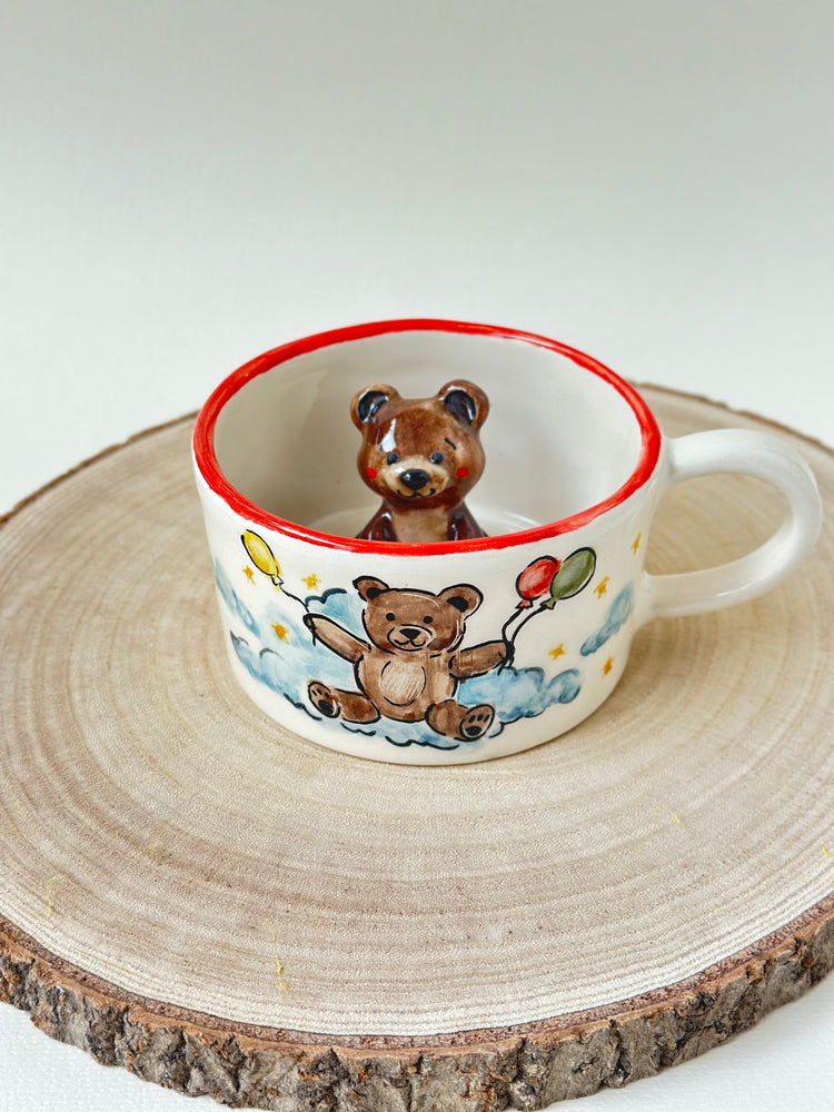 Teddy handmade mug