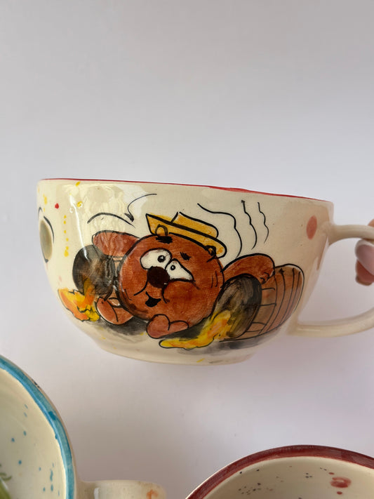 Smeshariki handmade mug