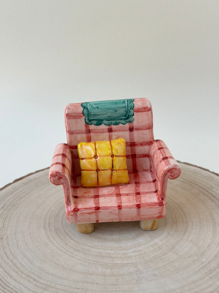 Sofa handmade decorative ceramic