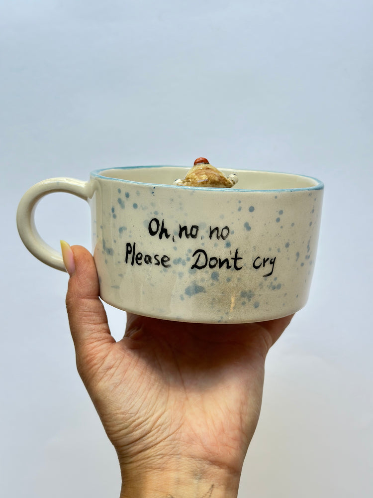 Ground sloth handmade ceramic mug