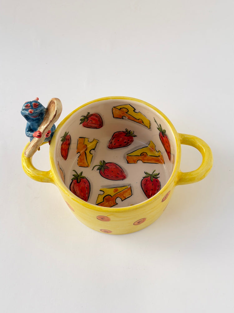 Little Chef handmade ceramic bowl