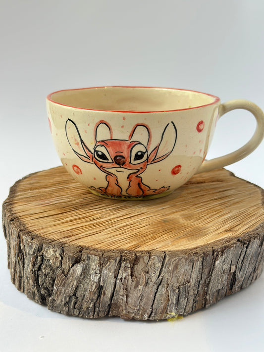 Stitch handmade mug