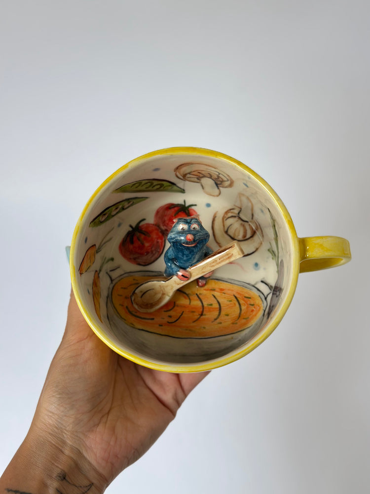 Little Chef handmade ceramic mug