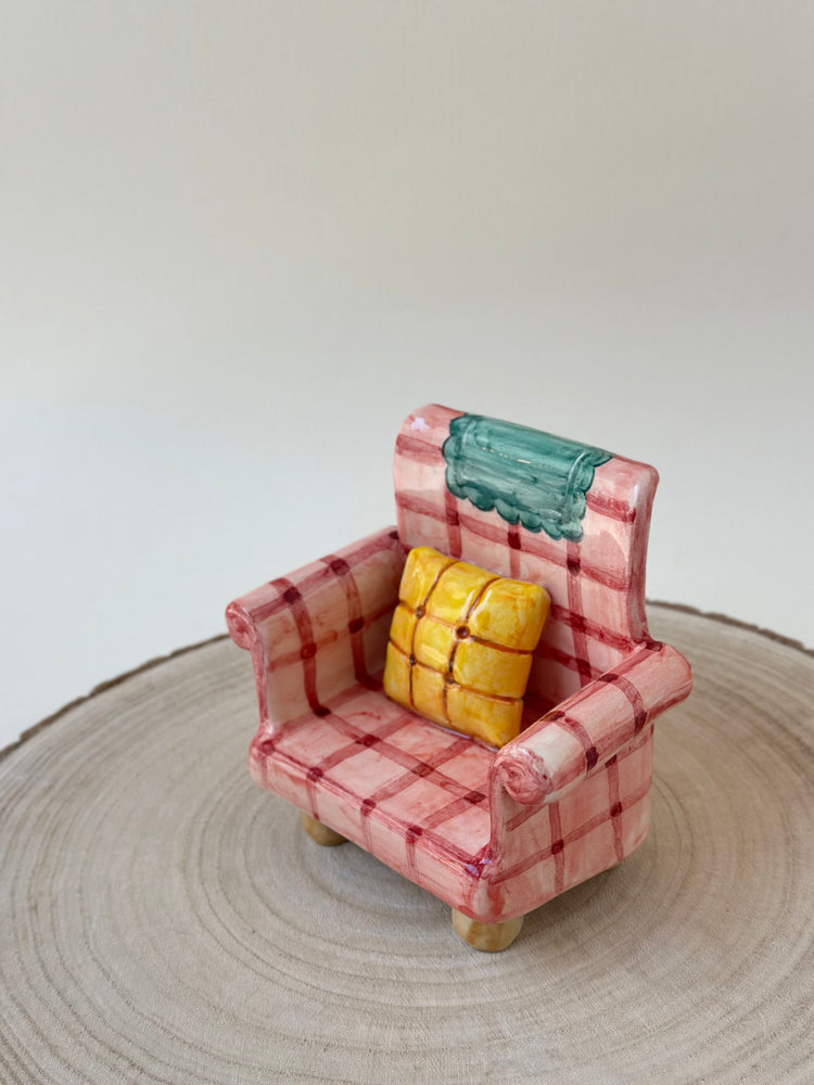 Sofa handmade decorative ceramic