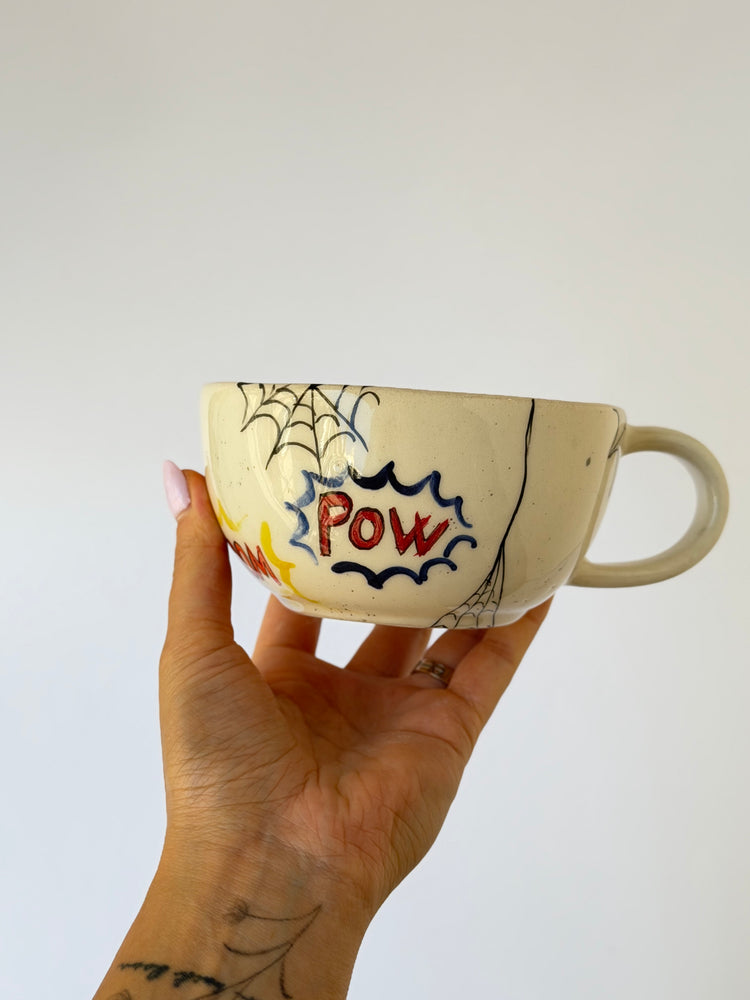 Spider handmade ceramic mug