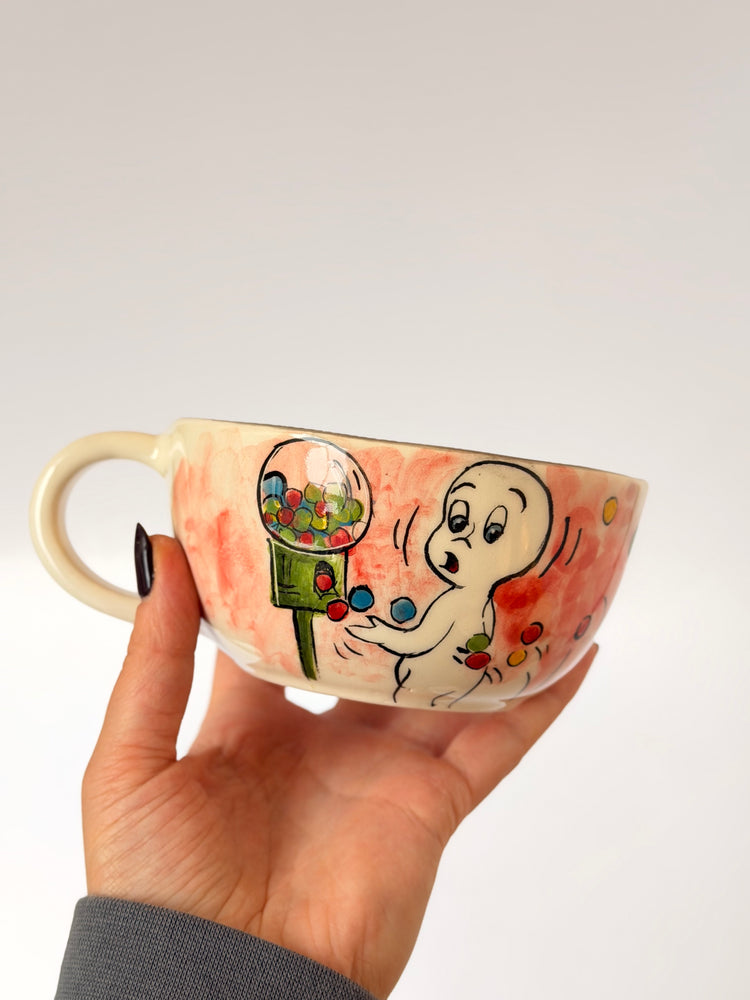 Ghost handmade ceramic mug