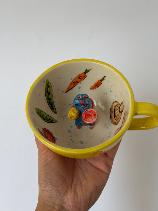 Little Chef handmade ceramic mug