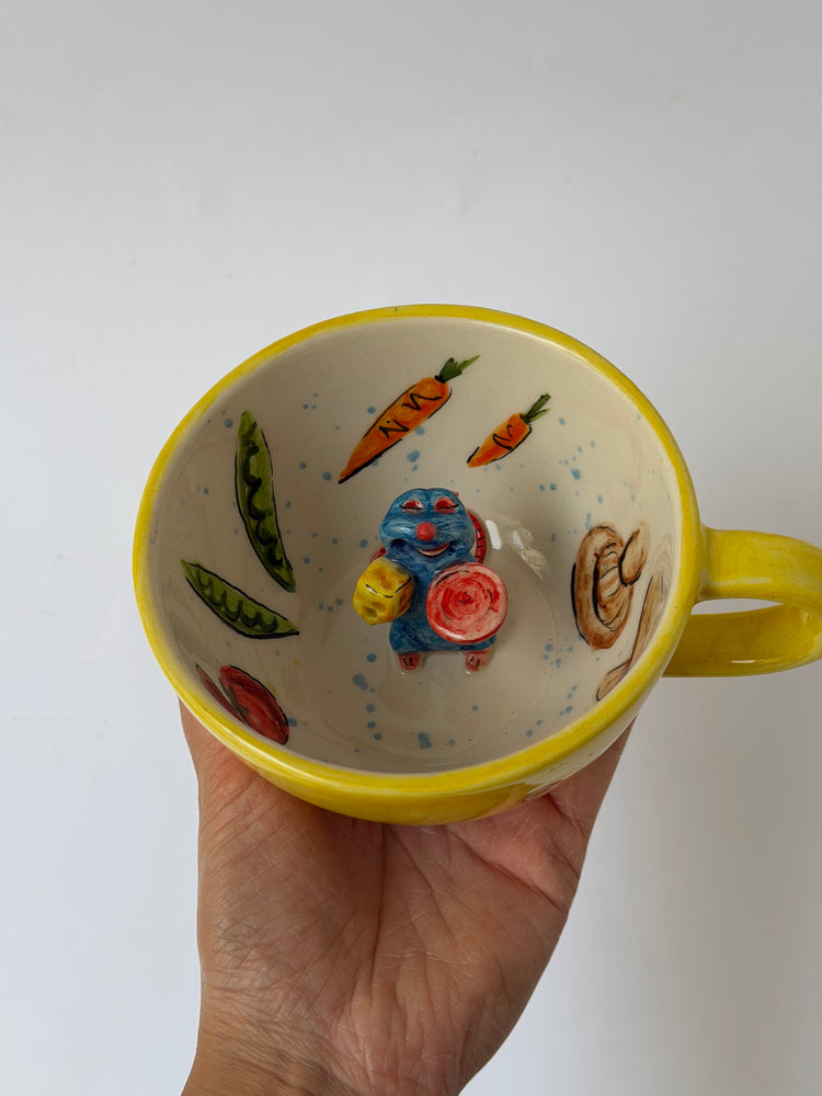 Little Chef handmade ceramic mug