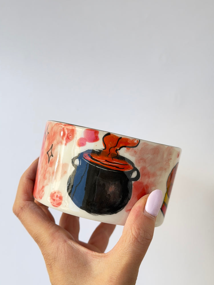 Handmade ceramic mug