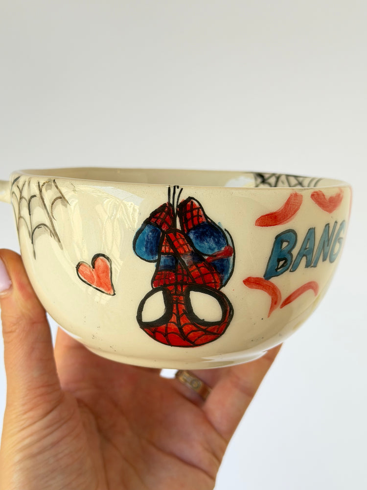 Spider handmade ceramic mug