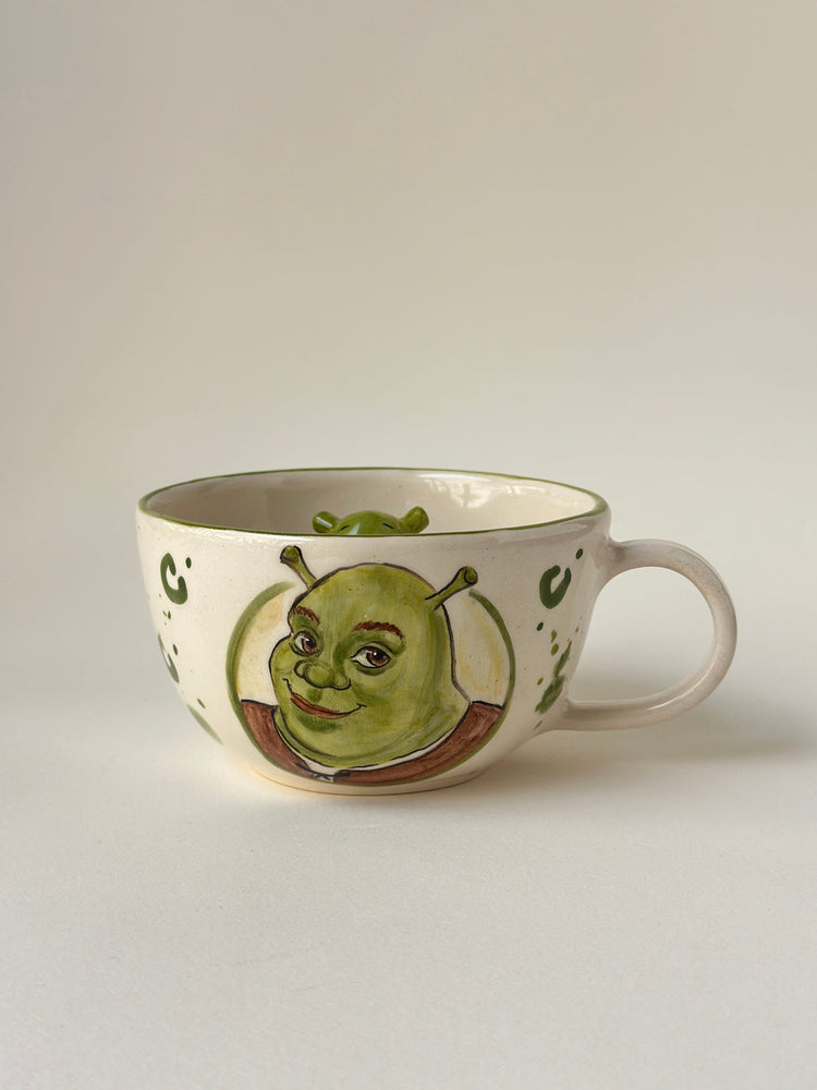 Shrek Handmade mug