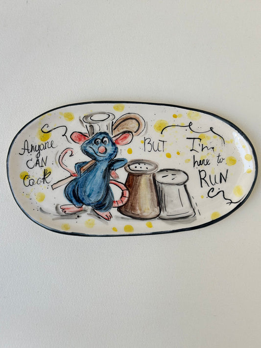 Little chef handmade plate